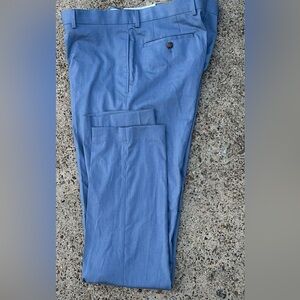NWT Ralph Lauren Comfort Flex Slim Fit Pants 34x34 Blue Performance Stretch
